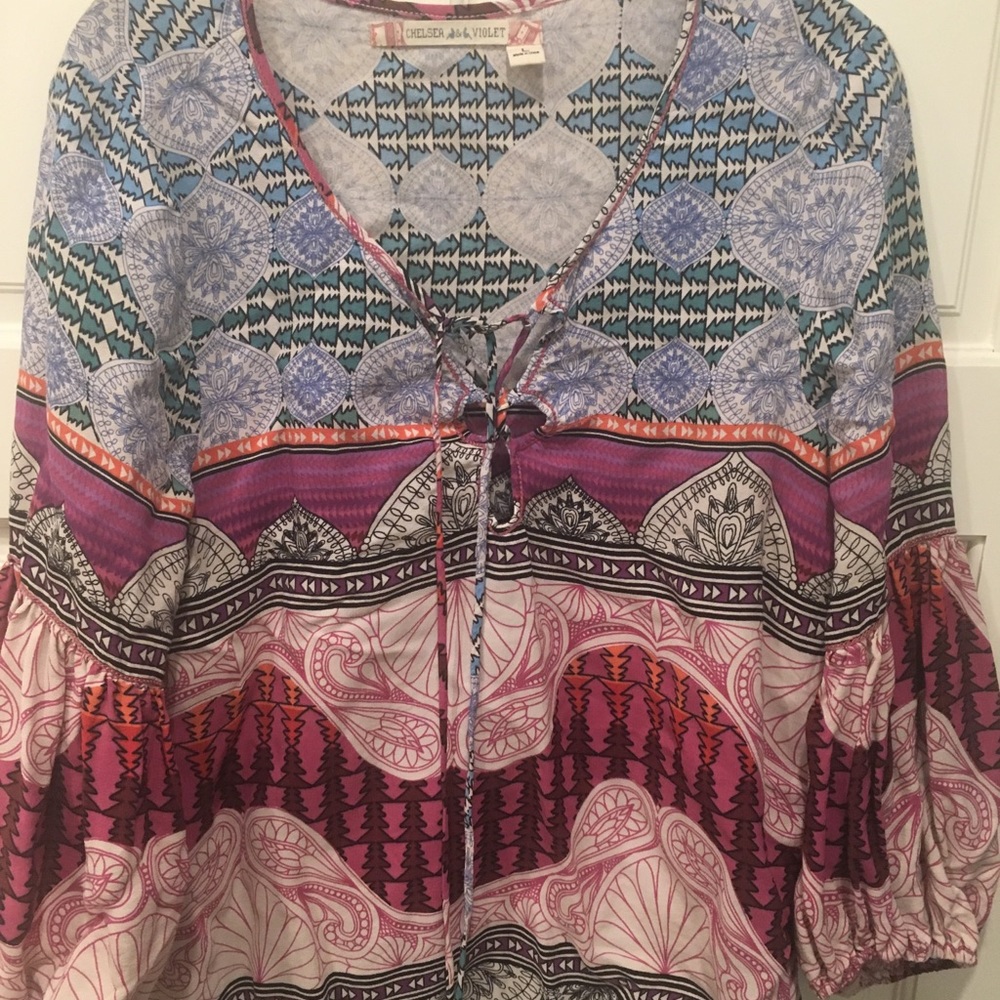 Chelsea & Violet boho blouse